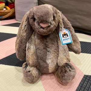 Jellycat Bashful Woodland Bunny plush toy BNWT